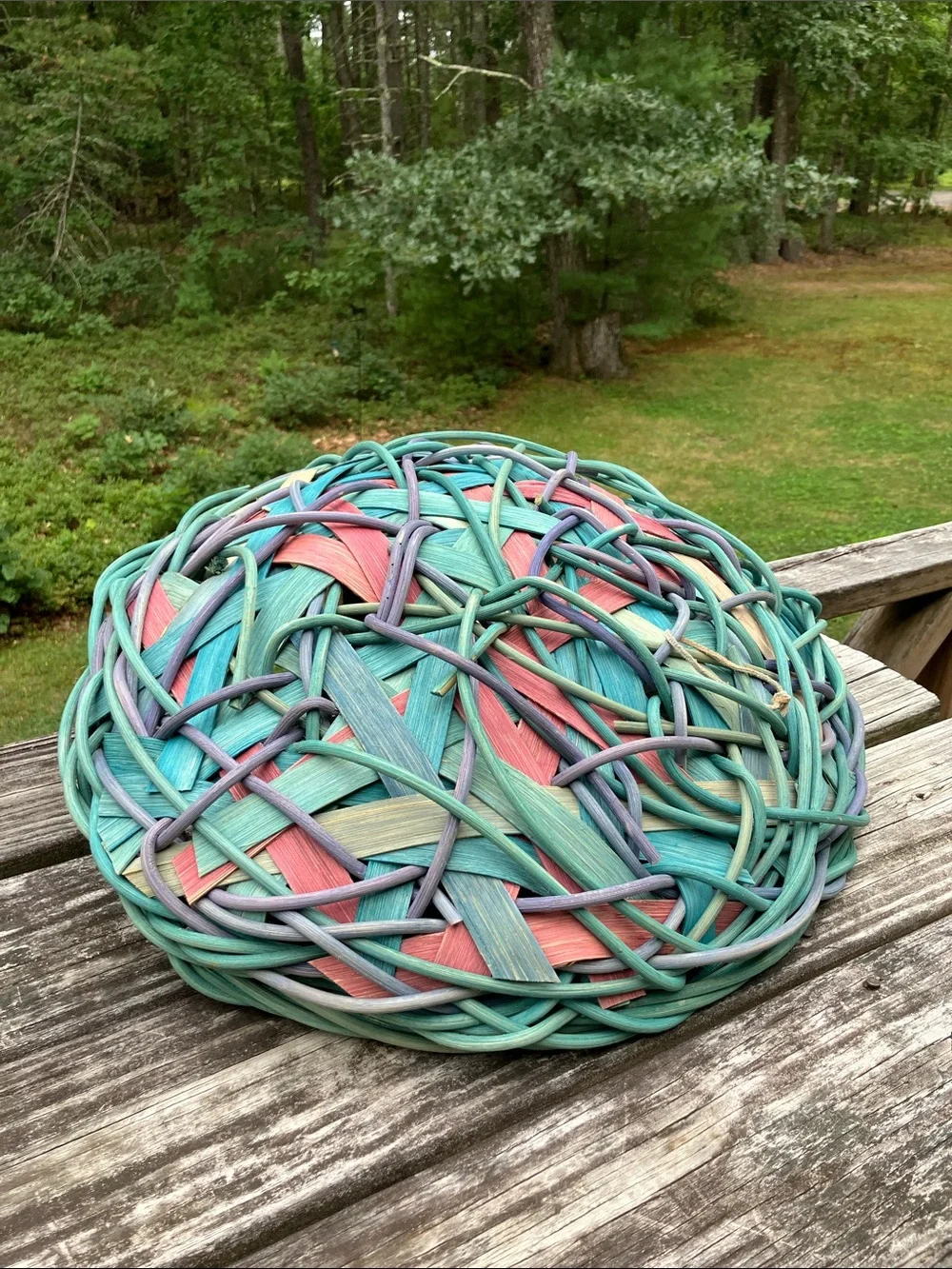 Vintage Cranberry Creek Basket Random Weave by Carla & Greg Filippelli